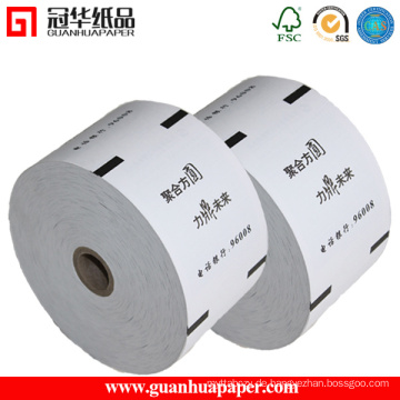 ISO9001 80mm Breite ATM Papierrolle